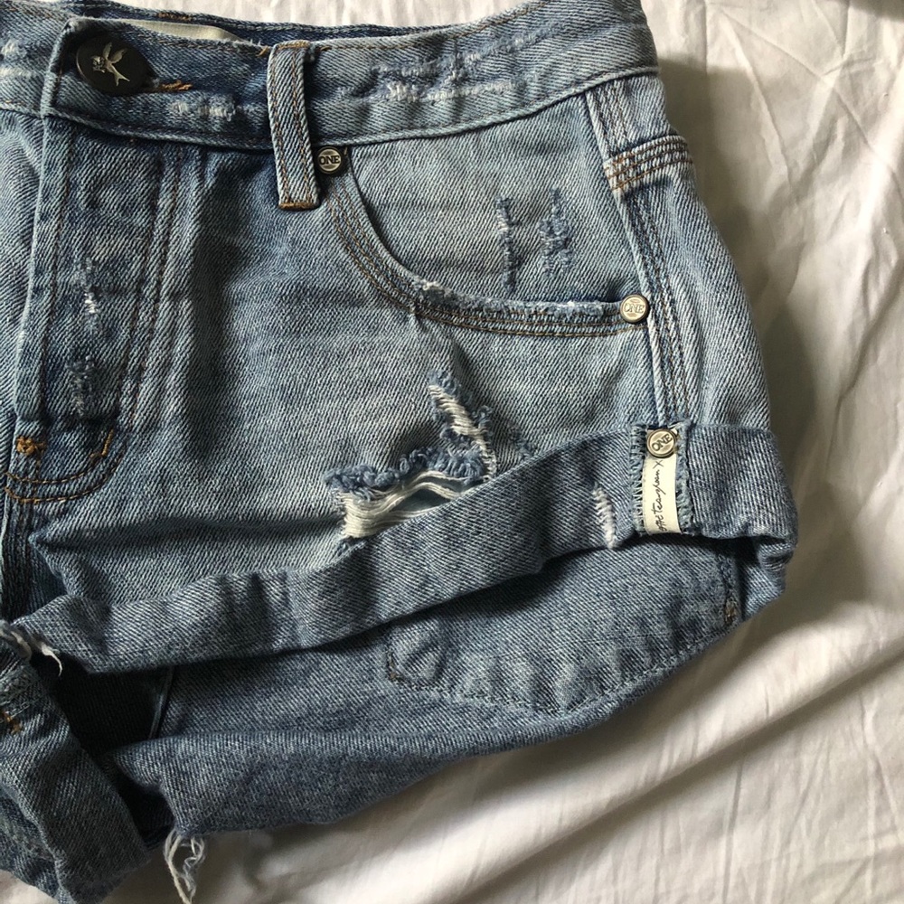 one teaspoon storm buoy size 22 shorts